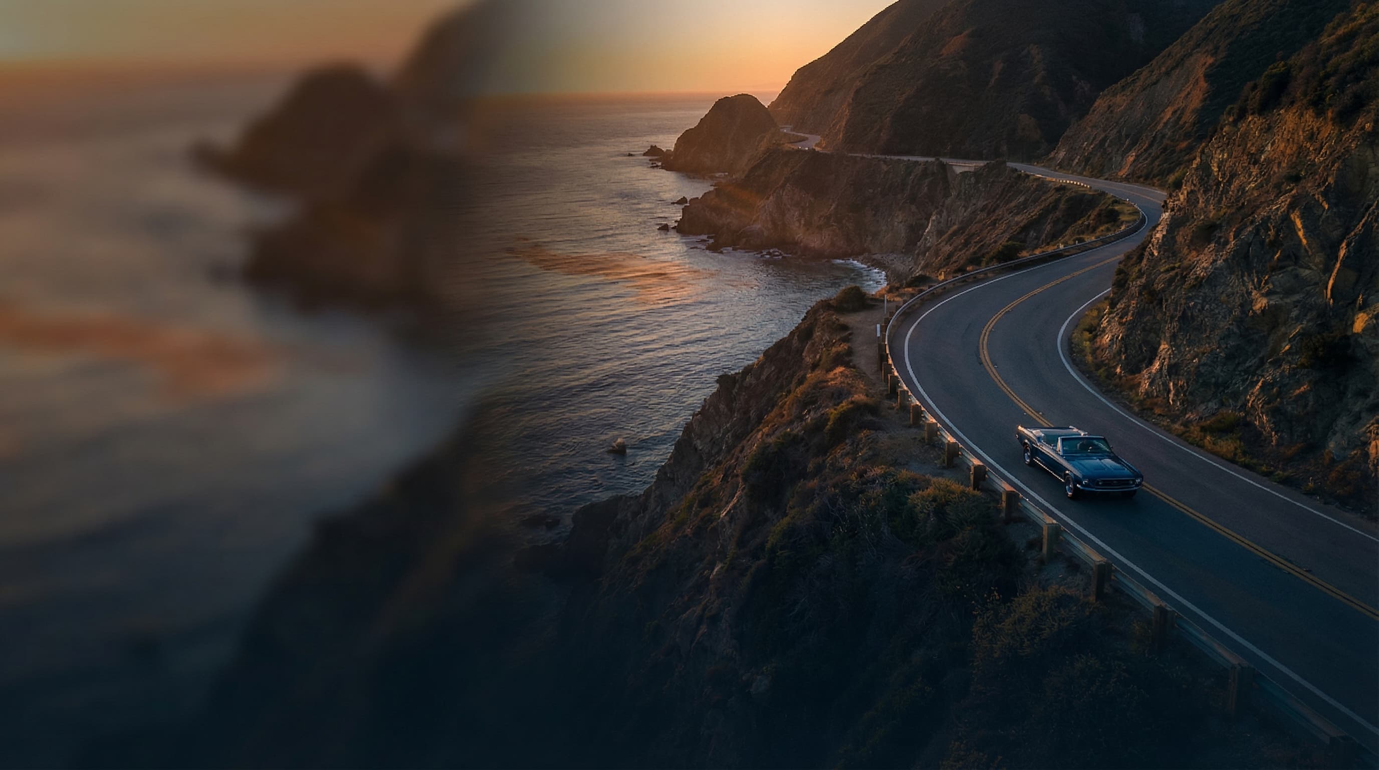 Cinematic noir background